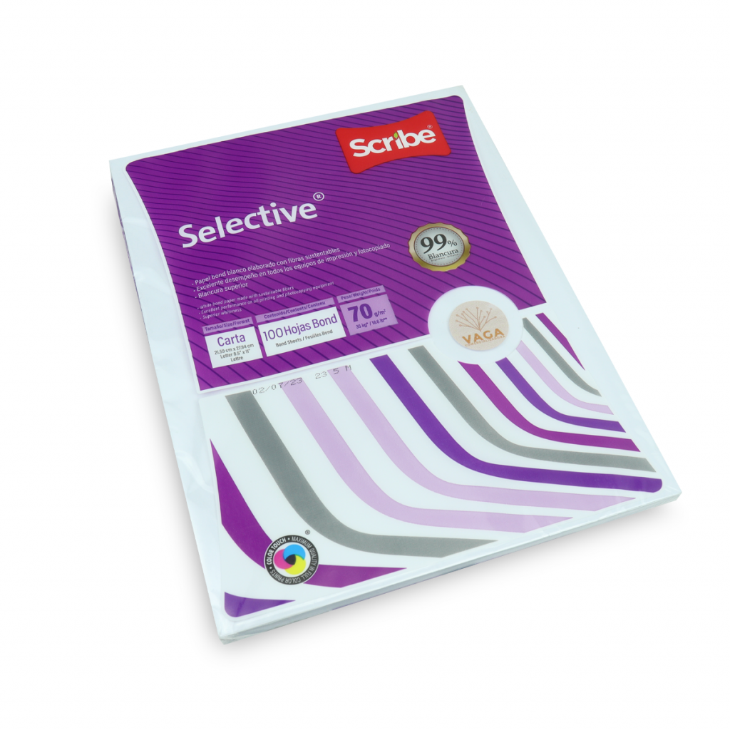 100 Piezas Hojas Blanca Tamaño Carta Comercializadora VAGA