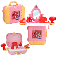Salon De Belleza Infantil Juguete Maquillaje Maletin 2 En 1