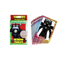 Memorama Infantil Skibidi Toilet 20 Pares + 1 Rompecabezas