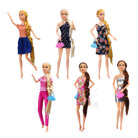Set De 6 Muñecas Beauty Fashion Girl 29 Cm