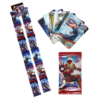 96 Tarjetas Coleccionables Juego De Cambio Cartas Avengers