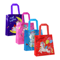 12 Bolsas Unicornio Dulceros Cumpleaños Fiesta Regalo