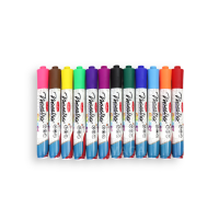 12 Marcadores Para Pizarrón Blanco Colores Pintarron Maestro