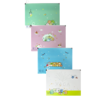 12 Folder Carpeta Sobre Plastico Ositos Tamaño Carta H014