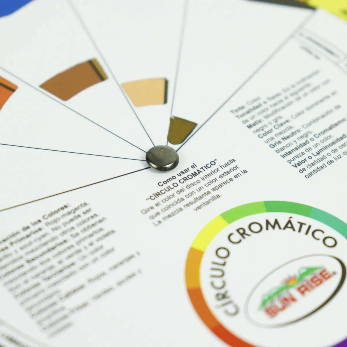 Círculo Cromático Sun Rise Disco De Color Profesional - Imagen 4