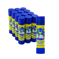 Resistol Adhesivo Bully Pegamento 11g Paquete 12 Pzas Blanco