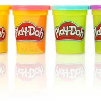 Plastilina Play-doh Paquete De 4 Piezas Escolar Niños