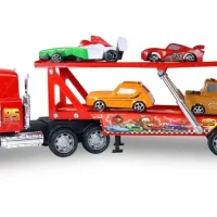 Tráiler Mack Cars 48 Cm Nodriza + 5 Vehículos Rayo Mcqueen
