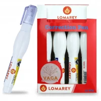 Corrector Liquido Tipo Pluma Paquete Con 12 Pzas