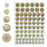 12 Planillas De Monedas Didácticas Mexicanos +60 Billetes
