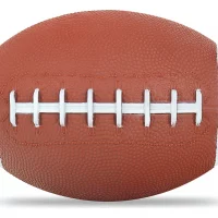 Balón De Futbol Americano Vulcanizado 24.5 Cm Café Infantil