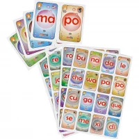 Juego De Mesa Loteria Silabas 15cm X 20cm