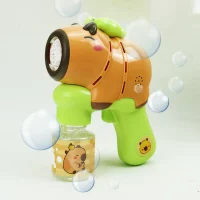 Pistola De Burbujas Capibara Luz Y Sonido Diversión P/niños