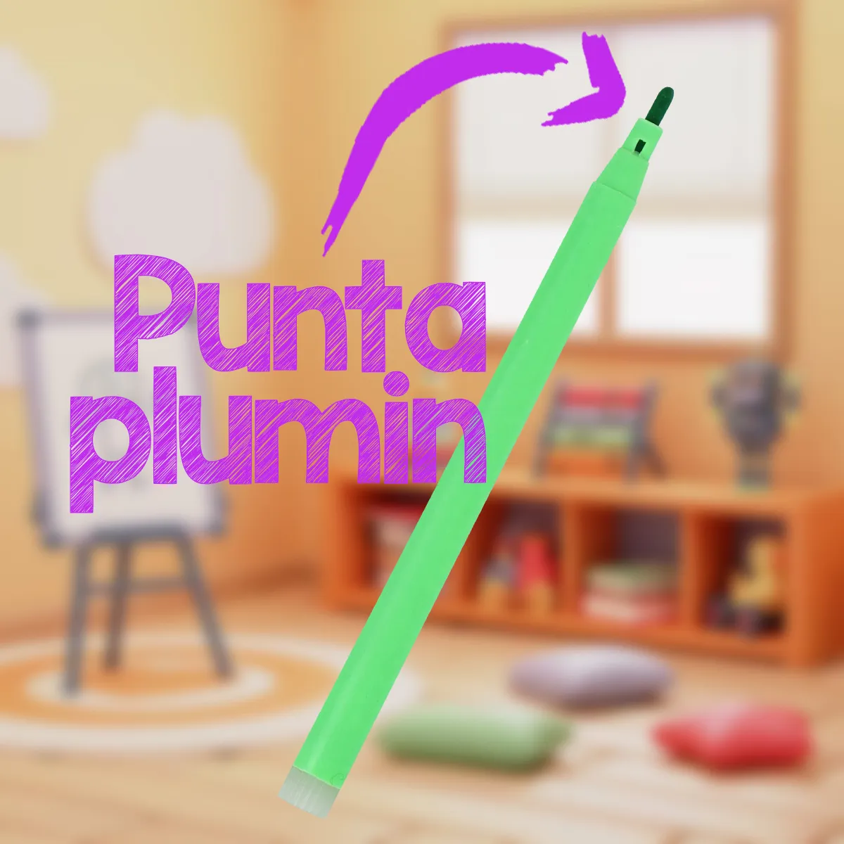 12 Paquetes De Plumines Lavables Económicos Color Pen - Imagen 4