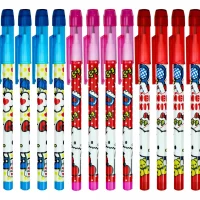 12 Lapiz Con Goma Puntillas Intercambiables Hello Kitty