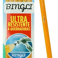 12 Lápiz Grafito Bingli Hexagonal Hb#2 Mina Reforzada