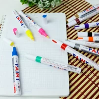 Plumón Marcador De Aceite Paint Marker 12 Piezas Colores