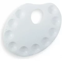 Paleta Godete Mezclar Pinturas, Acrílico, Acuarela, Gouache