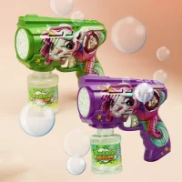 Pistola De Burbujas Unicornio Juguete Con Luz Para Niños