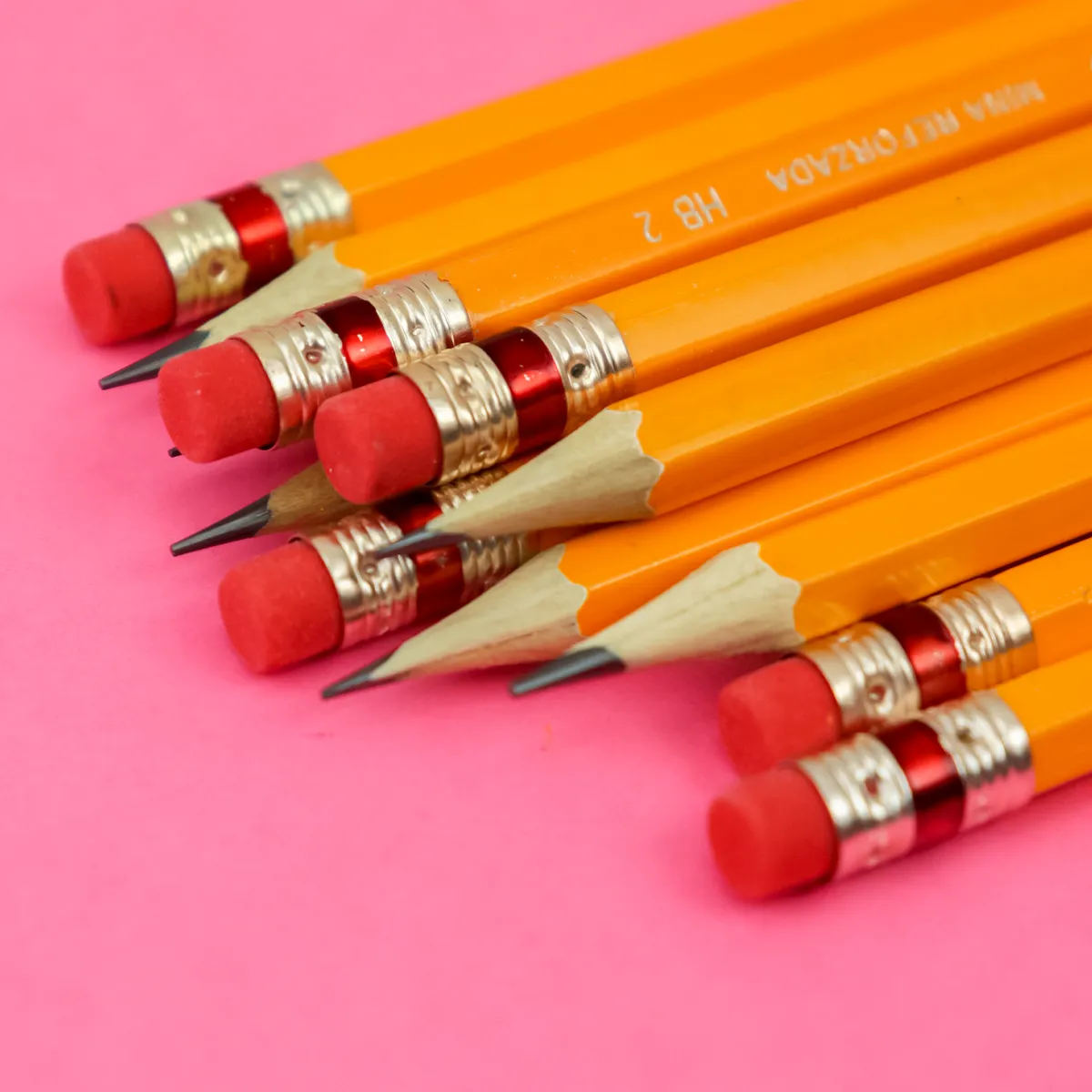 12 Lápiz Grafito Bingli Hexagonal Hb#2 Mina Reforzada - Imagen 2