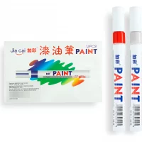 Plumón Marcador De Aceite Paint Marker 12 Piezas Blanco