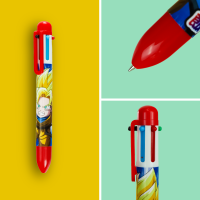 1 Pluma Multitintas Personajes Niño/niña 6 Colores C/u