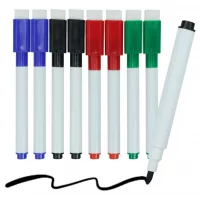 Set 8 Plumones Magneticos Tono Negro Pizarronpintarron Color