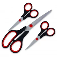 Kit De 3 Tijeras Para Casa Oficina Manualidades