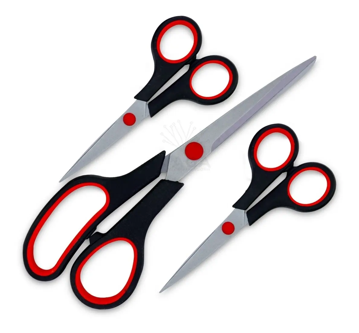 Kit De 3 Tijeras Para Casa Oficina Manualidades