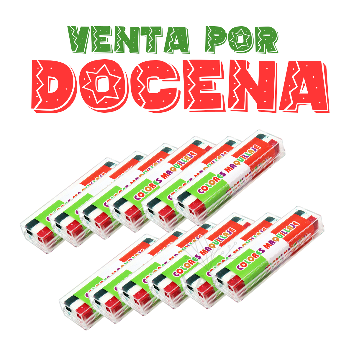 10 Gis Tricolor Maquillaje Fiestas Patrias Grito Fut México - Imagen 2